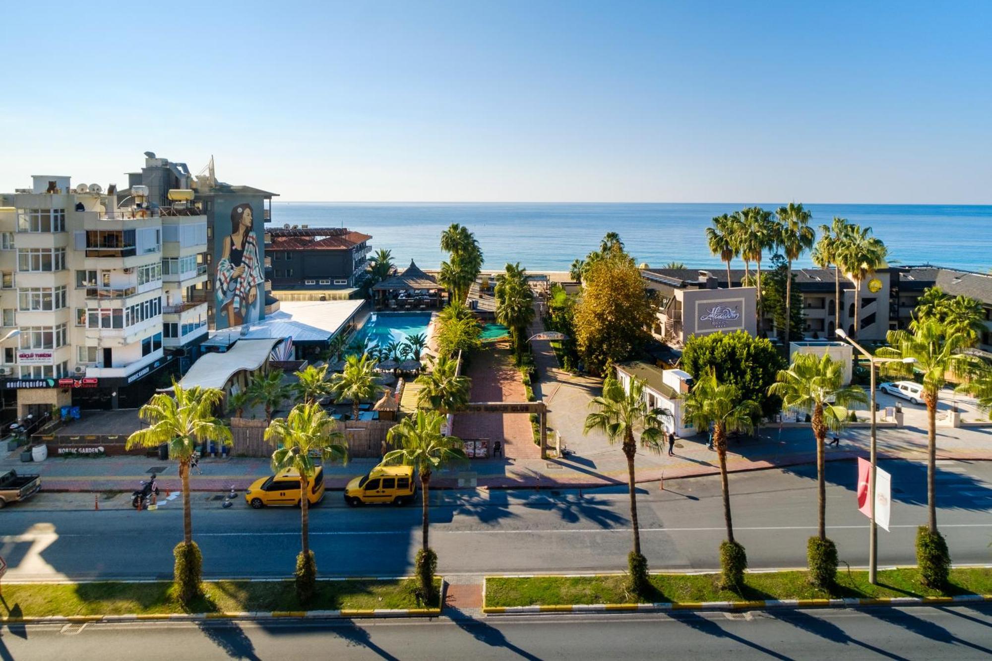 Delfino Apart Hotel Alanya Luaran gambar